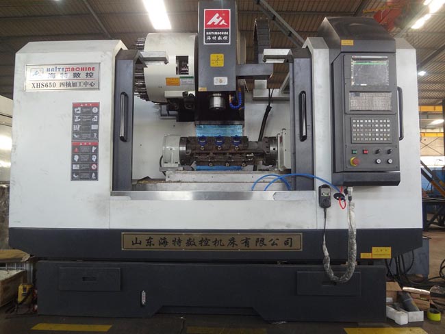 VMC650四（sì）軸數控加工中心