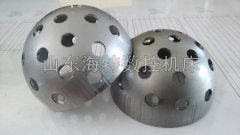 河北客戶五（wǔ）軸加工（gōng）中心（xīn）加工球麵鑽孔實例