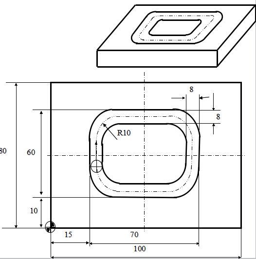 數控加工中心編程實例圖紙